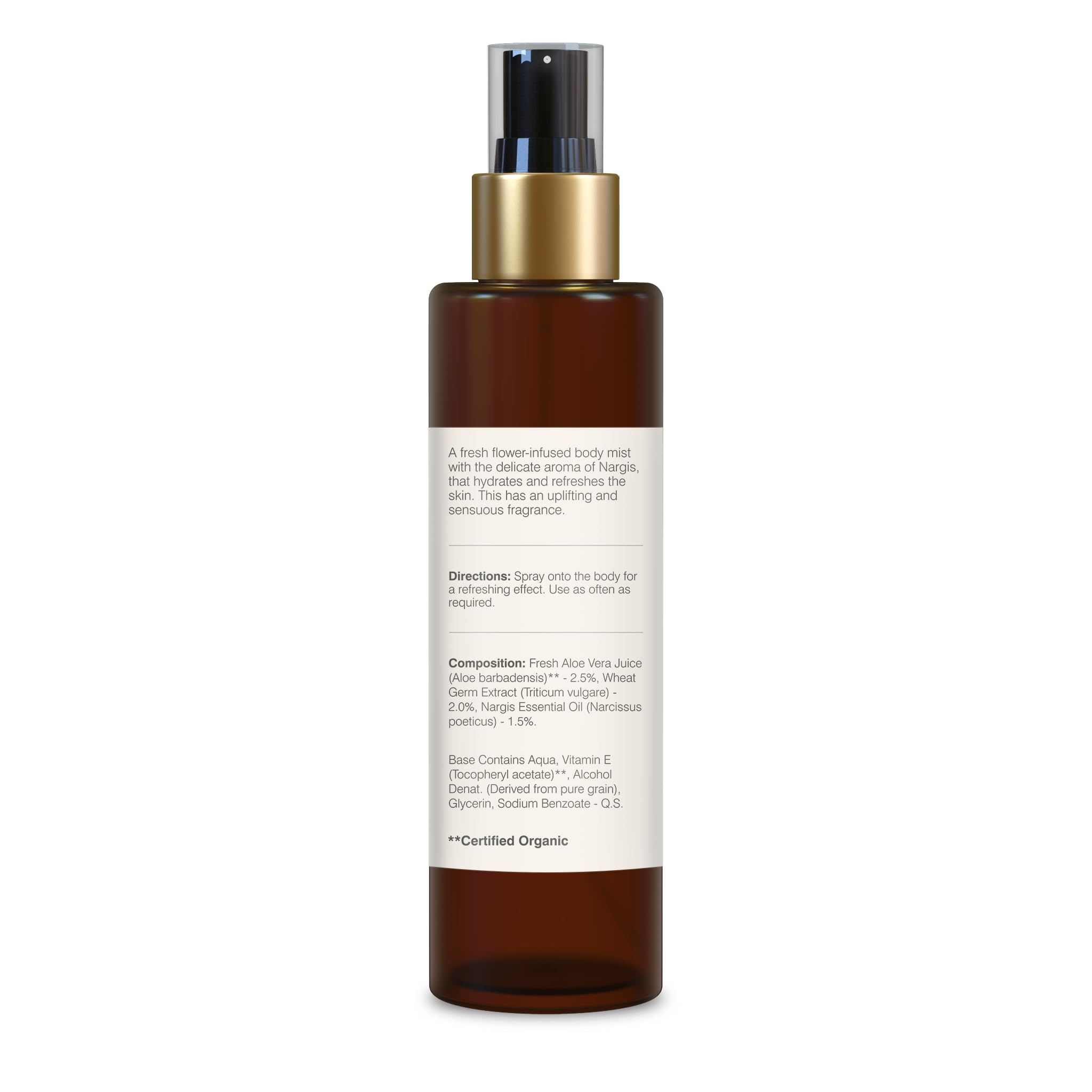Amazon.com : Forest Essentials Body Mist Nargis 130ml (Body Spray